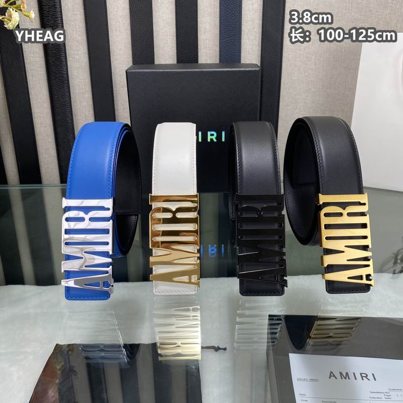 Amiri belt 38mmX100-125cm 8L28